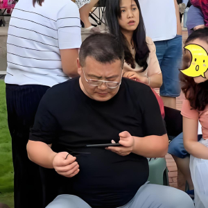 亲子活动的爸爸